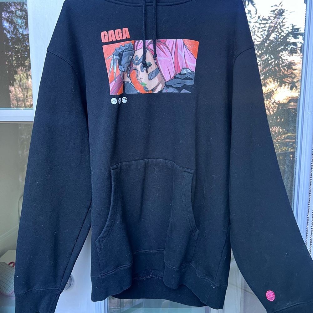 Lady Gaga Chromatica x Crunchyroll hoodie Large